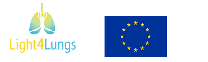 logos de Light4lungs y European Union