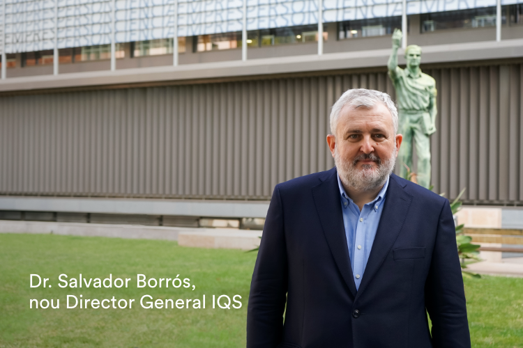Dr. Salvador Borrós, Nou Director General d'IQS