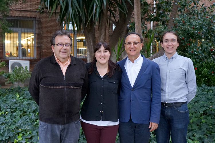 Dr. Jose Ignacio Borrell, Dra. Elisabeth Bou, Dr. Santiago Ramon y Cajal i Dr. Roger Estrada
