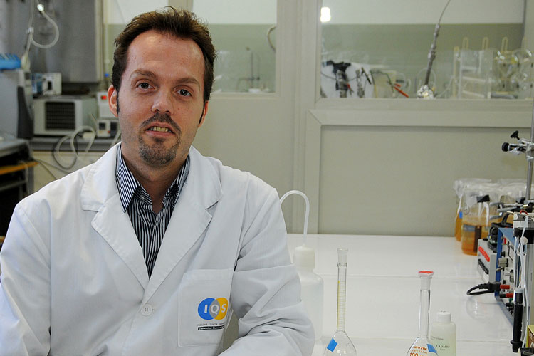 Dr. Sergi Colominas. Professor d’Electroquímica i investigador del Grup de Química Analítica (QuAn) a IQS School of Engineering